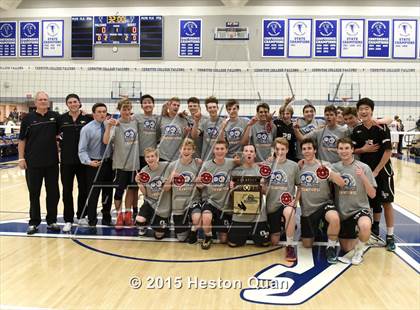 Thumbnail 3 in Oak Park vs Valencia (CIF-SS D2 Final) photogallery.