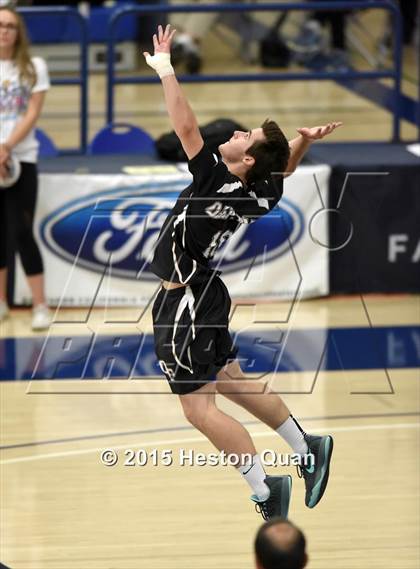 Thumbnail 2 in Oak Park vs Valencia (CIF-SS D2 Final) photogallery.