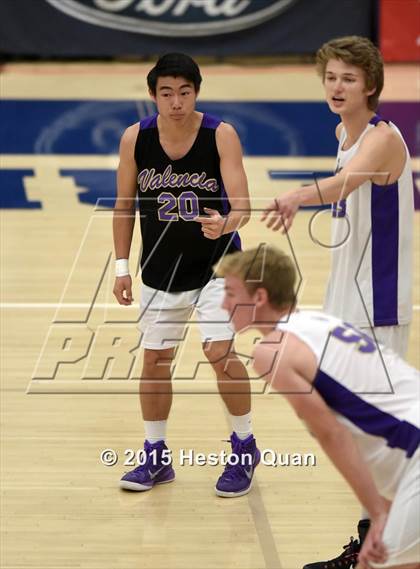 Thumbnail 1 in Oak Park vs Valencia (CIF-SS D2 Final) photogallery.