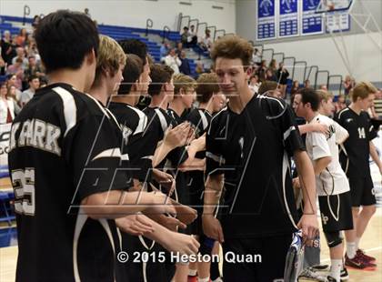 Thumbnail 2 in Oak Park vs Valencia (CIF-SS D2 Final) photogallery.