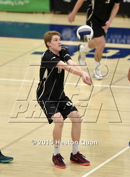 Thumbnail 2 in Oak Park vs Valencia (CIF-SS D2 Final) photogallery.