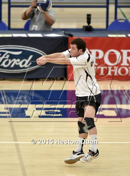 Thumbnail 1 in Oak Park vs Valencia (CIF-SS D2 Final) photogallery.
