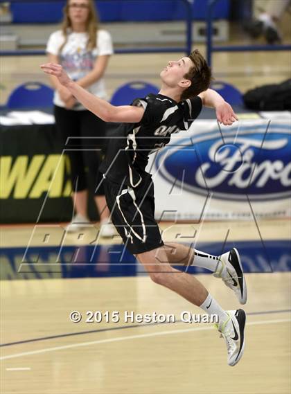 Thumbnail 3 in Oak Park vs Valencia (CIF-SS D2 Final) photogallery.