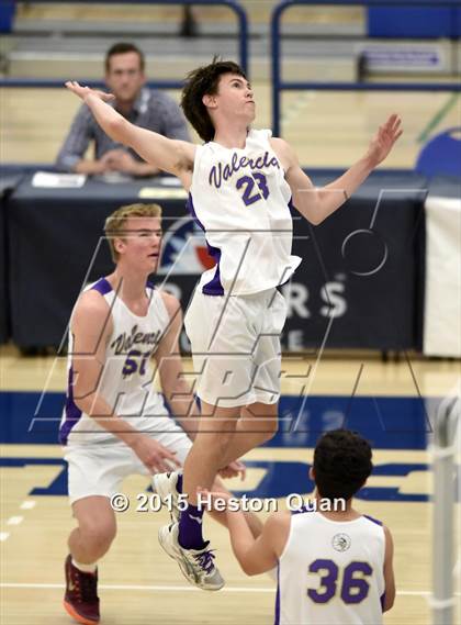 Thumbnail 1 in Oak Park vs Valencia (CIF-SS D2 Final) photogallery.