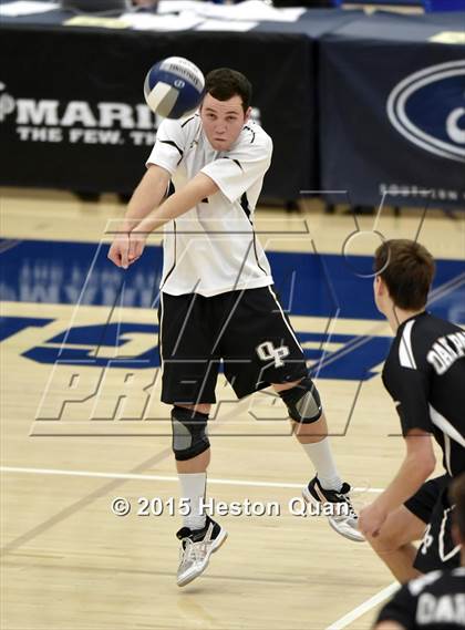 Thumbnail 1 in Oak Park vs Valencia (CIF-SS D2 Final) photogallery.