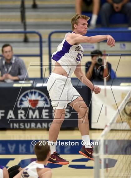 Thumbnail 1 in Oak Park vs Valencia (CIF-SS D2 Final) photogallery.