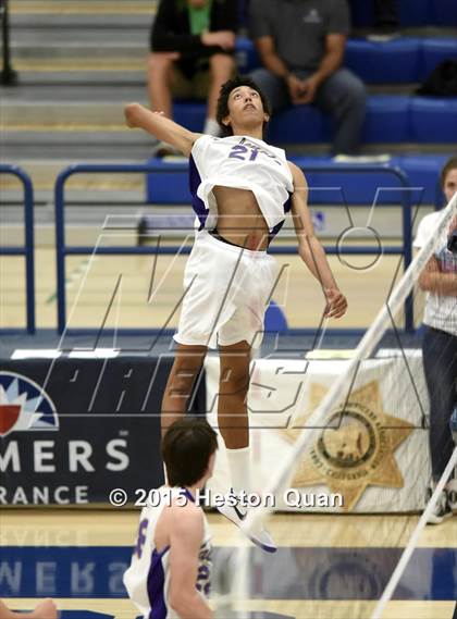 Thumbnail 3 in Oak Park vs Valencia (CIF-SS D2 Final) photogallery.