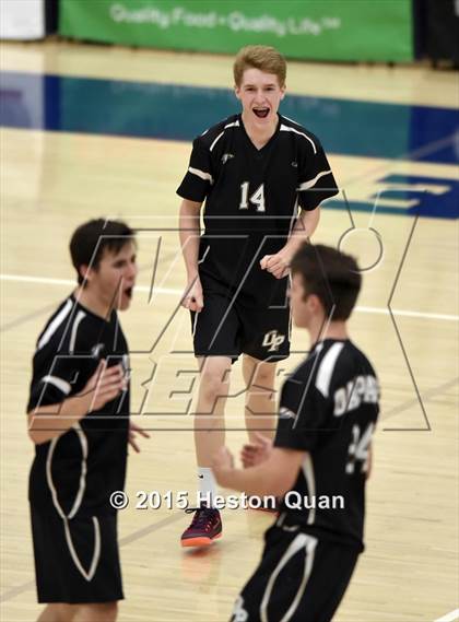 Thumbnail 2 in Oak Park vs Valencia (CIF-SS D2 Final) photogallery.