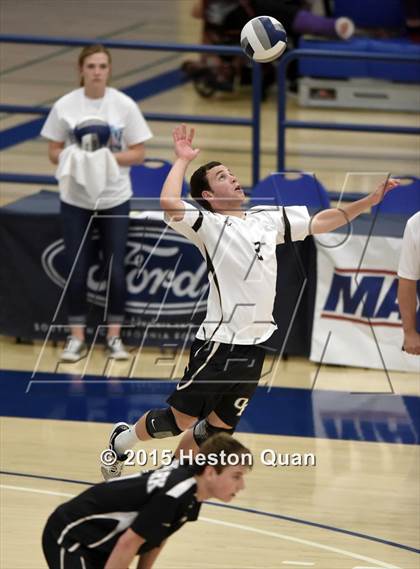 Thumbnail 2 in Oak Park vs Valencia (CIF-SS D2 Final) photogallery.
