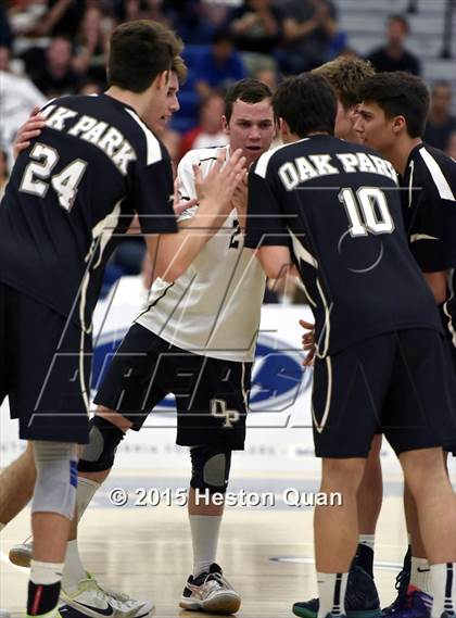 Thumbnail 3 in Oak Park vs Valencia (CIF-SS D2 Final) photogallery.