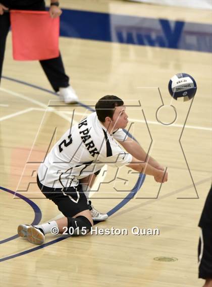 Thumbnail 3 in Oak Park vs Valencia (CIF-SS D2 Final) photogallery.