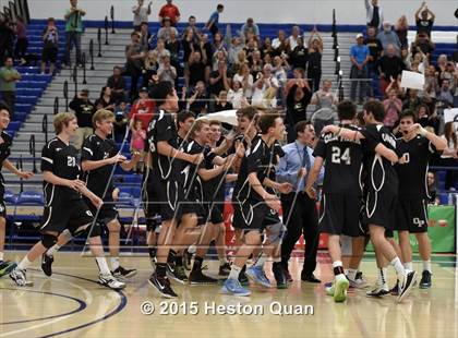Thumbnail 2 in Oak Park vs Valencia (CIF-SS D2 Final) photogallery.