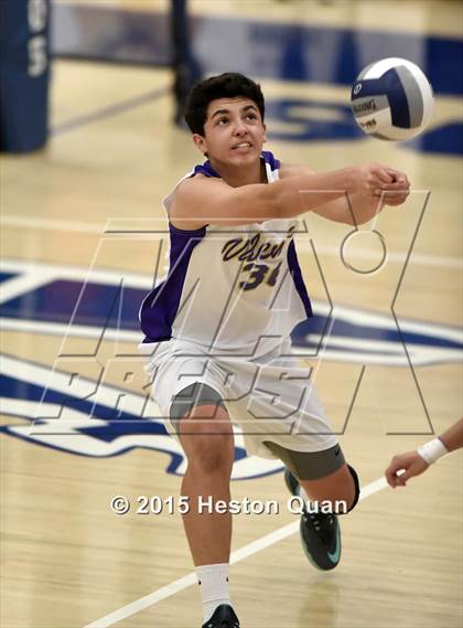 Thumbnail 1 in Oak Park vs Valencia (CIF-SS D2 Final) photogallery.