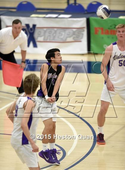 Thumbnail 2 in Oak Park vs Valencia (CIF-SS D2 Final) photogallery.