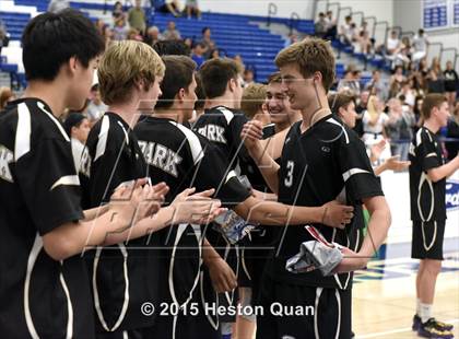 Thumbnail 3 in Oak Park vs Valencia (CIF-SS D2 Final) photogallery.