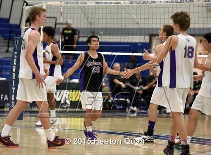 Thumbnail 3 in Oak Park vs Valencia (CIF-SS D2 Final) photogallery.