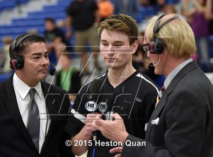Thumbnail 3 in Oak Park vs Valencia (CIF-SS D2 Final) photogallery.