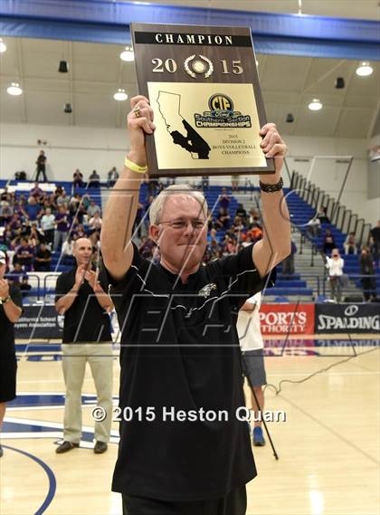 Thumbnail 1 in Oak Park vs Valencia (CIF-SS D2 Final) photogallery.