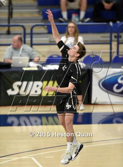 Thumbnail 1 in Oak Park vs Valencia (CIF-SS D2 Final) photogallery.