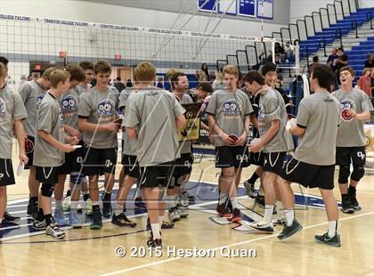 Thumbnail 3 in Oak Park vs Valencia (CIF-SS D2 Final) photogallery.