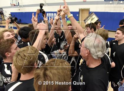Thumbnail 1 in Oak Park vs Valencia (CIF-SS D2 Final) photogallery.