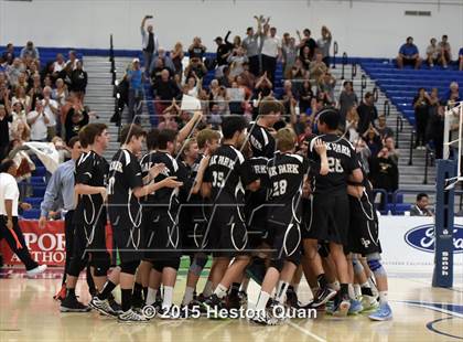 Thumbnail 1 in Oak Park vs Valencia (CIF-SS D2 Final) photogallery.