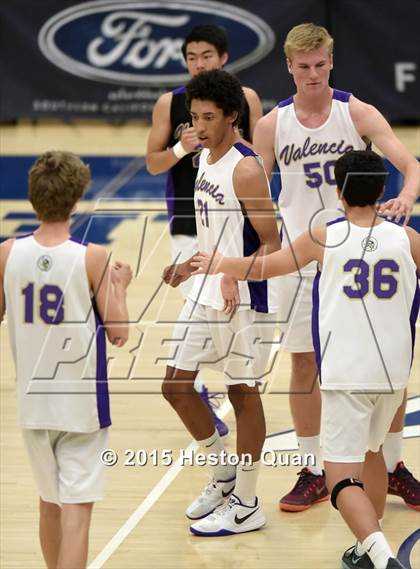 Thumbnail 3 in Oak Park vs Valencia (CIF-SS D2 Final) photogallery.