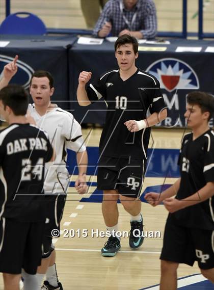 Thumbnail 1 in Oak Park vs Valencia (CIF-SS D2 Final) photogallery.