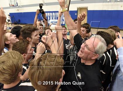 Thumbnail 2 in Oak Park vs Valencia (CIF-SS D2 Final) photogallery.