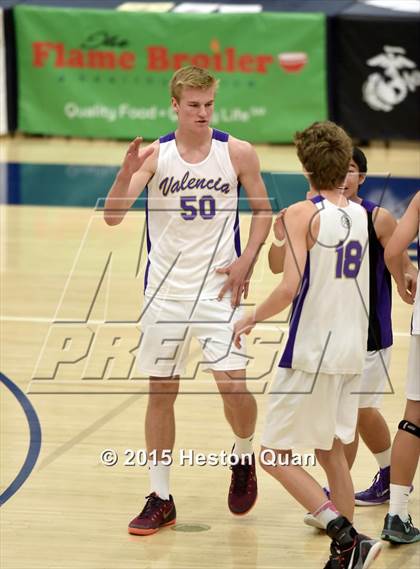 Thumbnail 3 in Oak Park vs Valencia (CIF-SS D2 Final) photogallery.