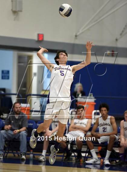 Thumbnail 2 in Oak Park vs Valencia (CIF-SS D2 Final) photogallery.