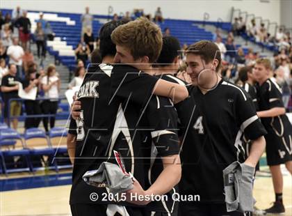 Thumbnail 2 in Oak Park vs Valencia (CIF-SS D2 Final) photogallery.