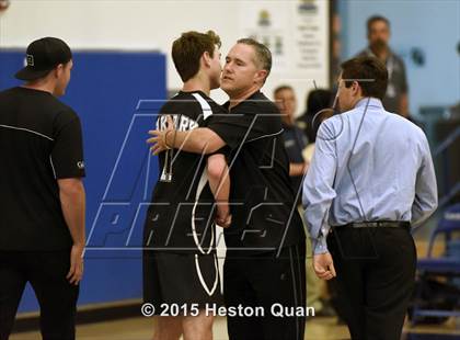 Thumbnail 2 in Oak Park vs Valencia (CIF-SS D2 Final) photogallery.