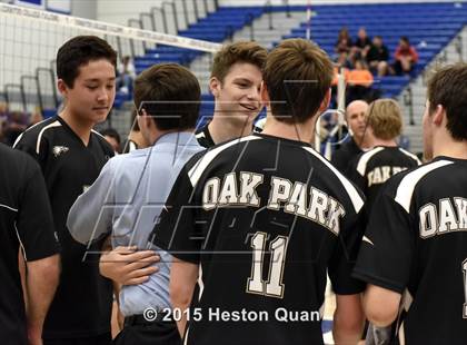 Thumbnail 1 in Oak Park vs Valencia (CIF-SS D2 Final) photogallery.