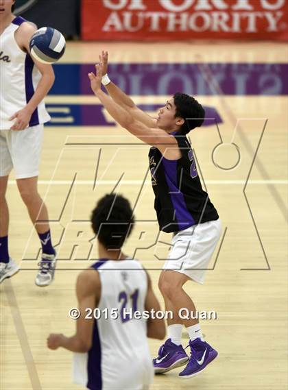 Thumbnail 1 in Oak Park vs Valencia (CIF-SS D2 Final) photogallery.