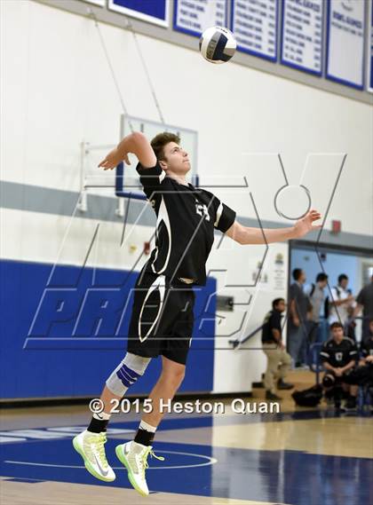 Thumbnail 2 in Oak Park vs Valencia (CIF-SS D2 Final) photogallery.