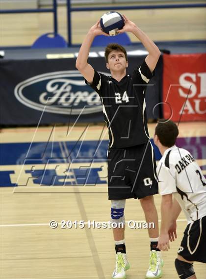 Thumbnail 1 in Oak Park vs Valencia (CIF-SS D2 Final) photogallery.