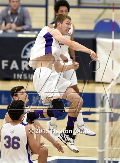 Thumbnail 1 in Oak Park vs Valencia (CIF-SS D2 Final) photogallery.