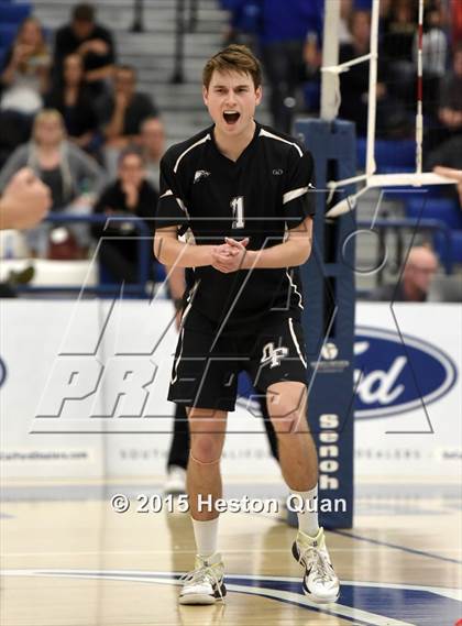 Thumbnail 1 in Oak Park vs Valencia (CIF-SS D2 Final) photogallery.