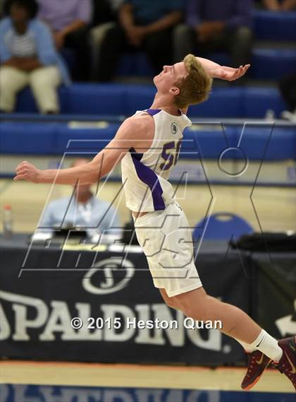 Thumbnail 3 in Oak Park vs Valencia (CIF-SS D2 Final) photogallery.