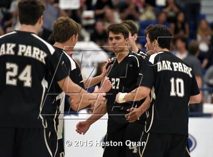 Thumbnail 2 in Oak Park vs Valencia (CIF-SS D2 Final) photogallery.