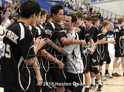 Thumbnail 2 in Oak Park vs Valencia (CIF-SS D2 Final) photogallery.