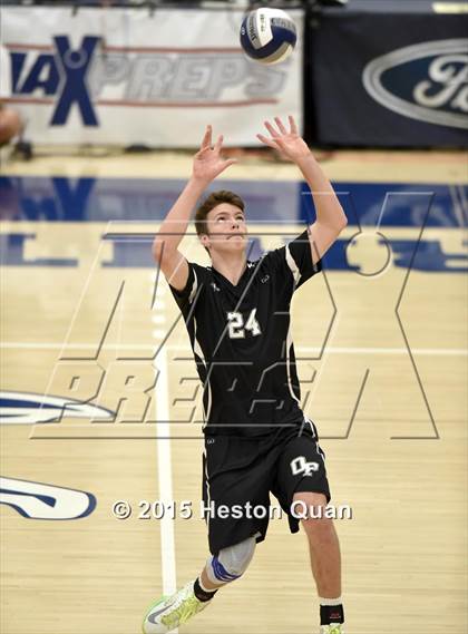 Thumbnail 2 in Oak Park vs Valencia (CIF-SS D2 Final) photogallery.