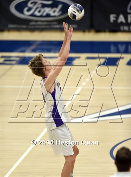 Thumbnail 2 in Oak Park vs Valencia (CIF-SS D2 Final) photogallery.