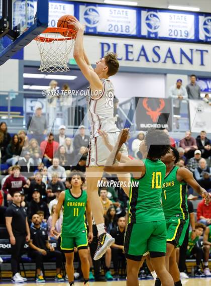 Thumbnail 2 in AZ Compass Prep vs. Sunrise Christian Academy (5 for the Fight Hoopfest) photogallery.