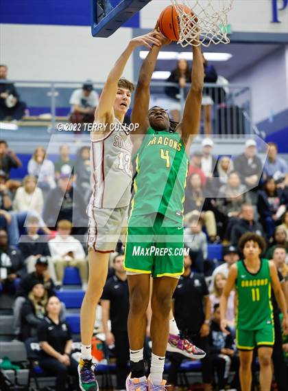 Thumbnail 2 in AZ Compass Prep vs. Sunrise Christian Academy (5 for the Fight Hoopfest) photogallery.