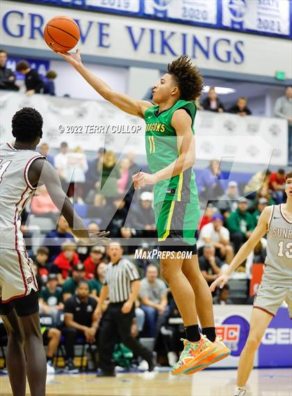 Thumbnail 1 in AZ Compass Prep vs. Sunrise Christian Academy (5 for the Fight Hoopfest) photogallery.
