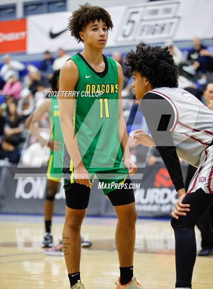 Thumbnail 2 in AZ Compass Prep vs. Sunrise Christian Academy (5 for the Fight Hoopfest) photogallery.