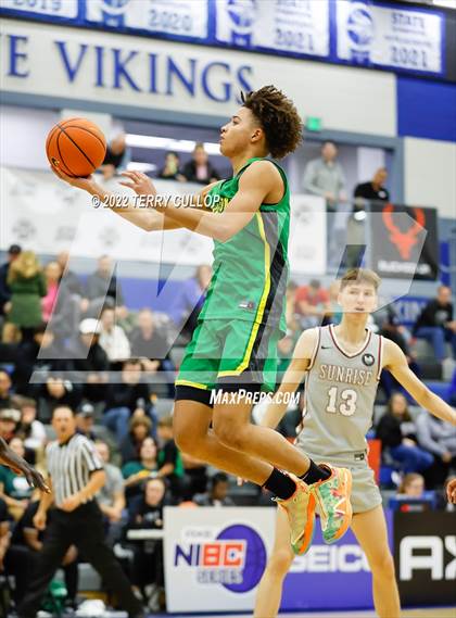 Thumbnail 3 in AZ Compass Prep vs. Sunrise Christian Academy (5 for the Fight Hoopfest) photogallery.