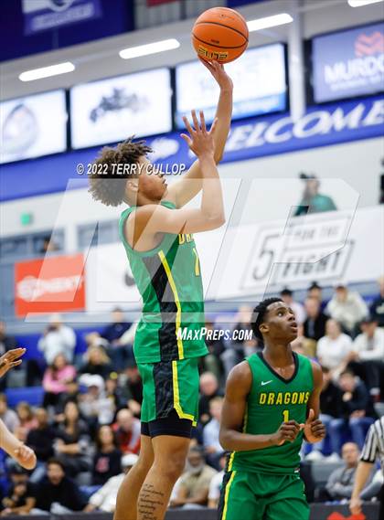 Thumbnail 2 in AZ Compass Prep vs. Sunrise Christian Academy (5 for the Fight Hoopfest) photogallery.
